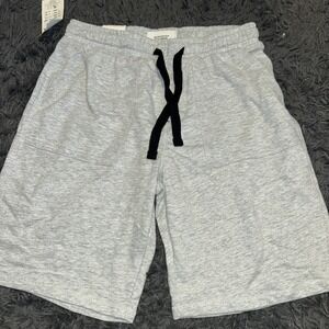 Reserved Eco Aware Men's Charcoal Grey French Terry Sweat Shorts